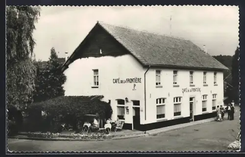 AK Slenaken /Z. L., Hotel-Pension Cafe de la Frontière, Dorpstraat 7