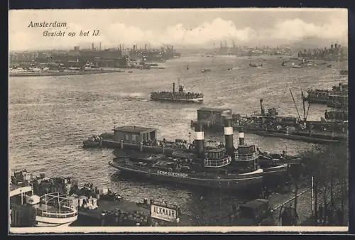 AK Amsterdam, Gezicht op het IJ