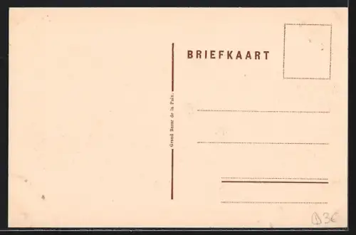 AK `s Gravenhage, Plein met Paleis v. Justitie en Hooge Raad