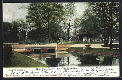 AK Rotterdam, Partie im Park
