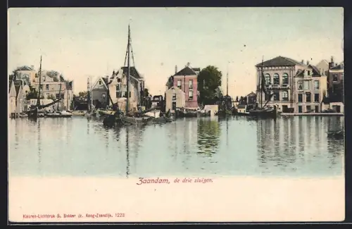AK Zaandam, de drie sluizen