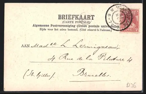 AK s. Gravenhage, Plaats