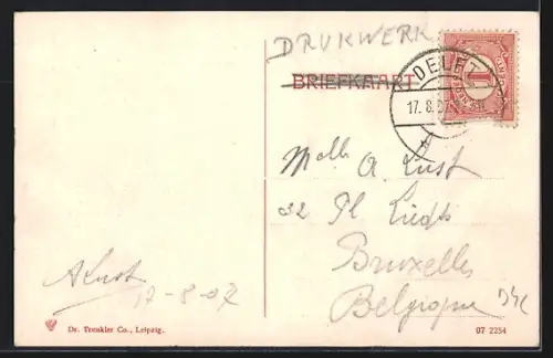 AK Delft, Markt met Stadthuis