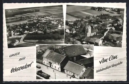 AK Ochsendorf, Gesamtansicht, Gaststätte zur Post