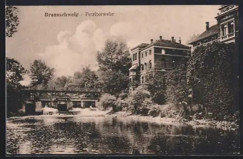 AK Braunschweig, Partie am Petritorwehr