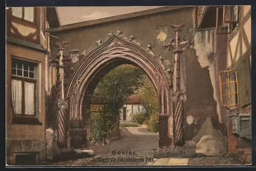AK Goslar, Torbogen am Frankenberger Plan