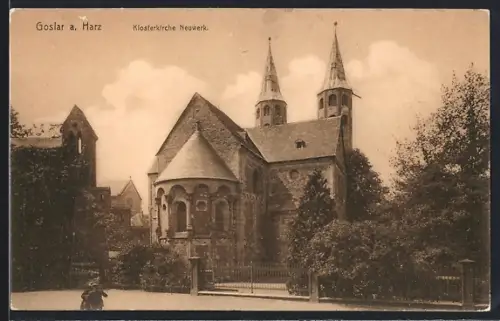 AK Goslar a. Harz, Klosterkirche Neuwerk