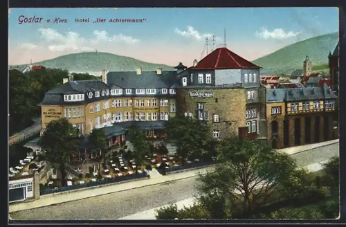 AK Goslar am Harz, Hotel Der Achtermann