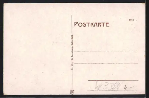 AK Goslar, Rathaus, Südseite