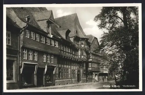 AK Goslar a. Harz, Marktstrasse