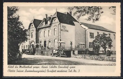 AK Consdorf, Hotel du Mullerthal, Propr. Henri Schilte