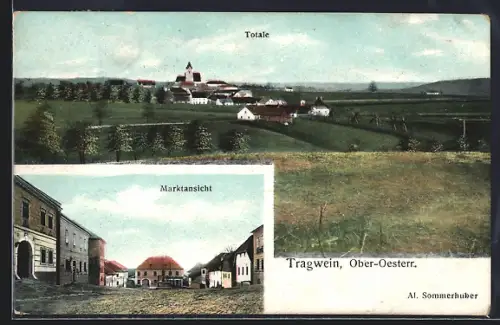 AK Tragwein, Marktansicht, Ortsansicht