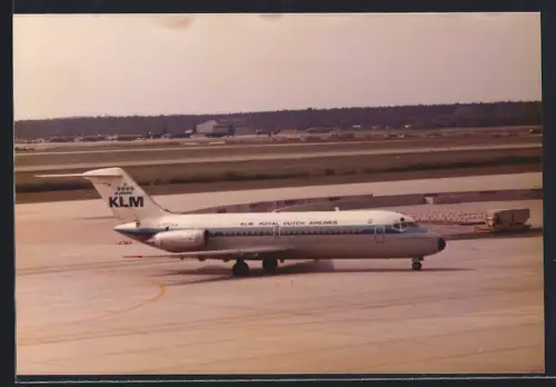 Fotografie Flugzeug Douglas DC-9 KLM PH-DNA in Frankfut /Main