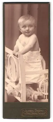 Fotografie Alfred Gränz, Stollberg, Werner Löffler als Kleinkind