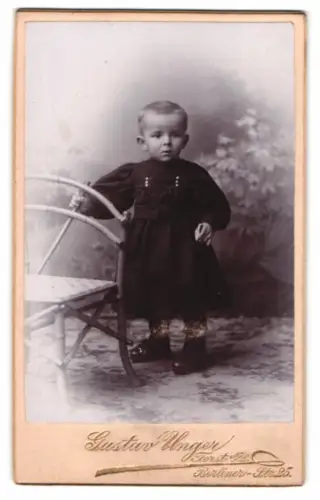 Fotografie Gustav Unger, Forst, Berliner Strasse 25, Richard Wagner als Kleinking