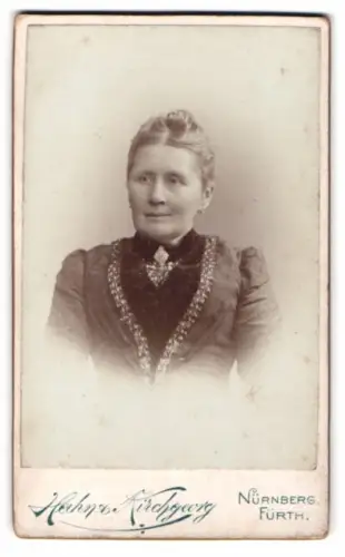 Fotografie Hahn & Kirchgeorg, Nürnberg, Vestnertorgraben 47, Martha Hochstein im Porträt