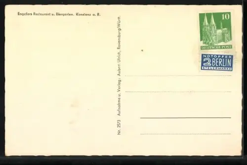 AK Bodensee-Motorschiff Lindau mit Schweizer Alpen