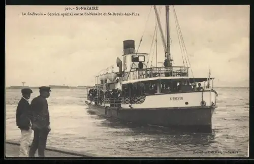 AK Passagierschiff St-Brevin auf See