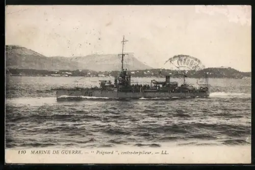 AK Marine de Guerre, Poignard, Contre-Torpilleur, Kriegsschiff