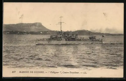 AK Kriegsschiff Voltigeur, Contre-Torpilleur
