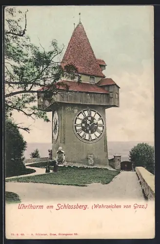 AK Graz, Uhrturm am Schlossberg