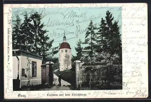 AK Graz, Lislturm auf dem Schlossberge