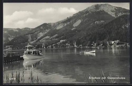 AK Erlaufsee, Seepartie mit Gemeindealpe