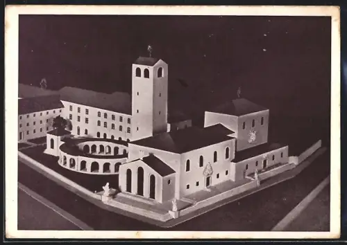 AK Graz-Münzgraben, Modellaufnahme der Fatimakirche