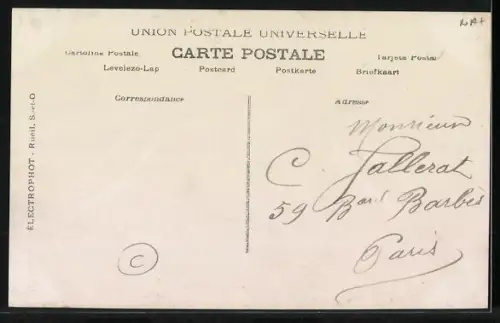 AK Zeppelin / Dirigeable Militaire La République