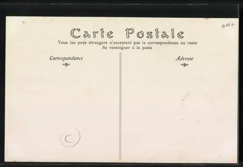 AK Moisson, Le Ballon Militaire Patrie, Zeppelin beim Starten der Fahrt