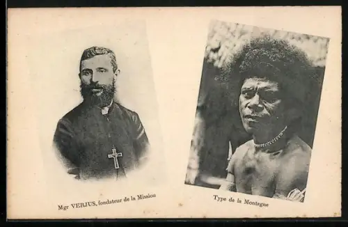 AK Mgr Verjus, fondateur de la Mission, Type de la Montagne