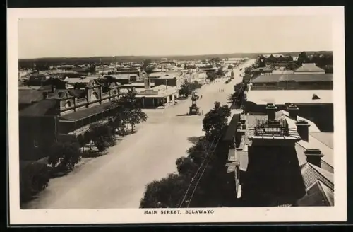 AK Bulawayo, View of Main Street, Hauptstrasse