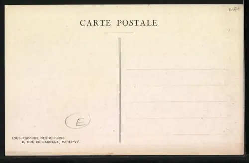 AK Tangarare, Missions Iles Salomon, L`Ecole des filles, Kinder vor der Missionsschule