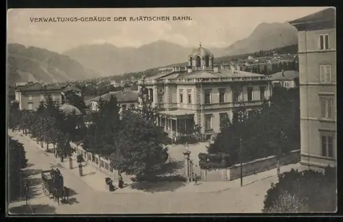 AK Chur, Verwaltungsgebäude der Rhätischen Bahn