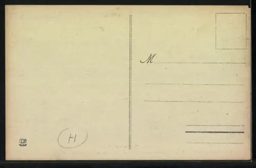 AK Pyrenäenberghund mit Welpen