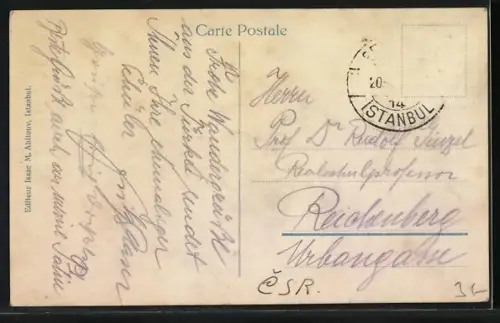 AK Konstantinopel / Istanbul, Sultan Ahmet camii, Mosquée Sultan Ahmed