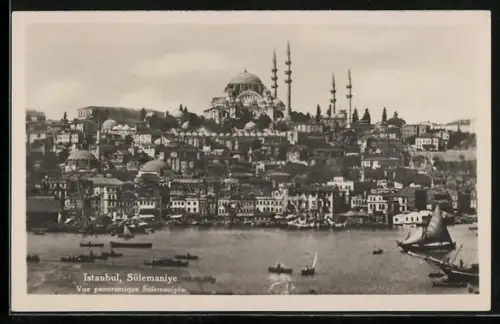 AK Constantinople, Mosquee de Sulemanie