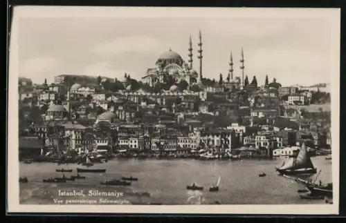 AK Constantinople, Mosquee de Sulemanie
