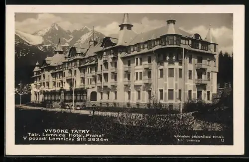 AK Vysoké Tatry, Hotel Praha