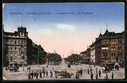 AK Budapest, Andrássy-uti-körönd