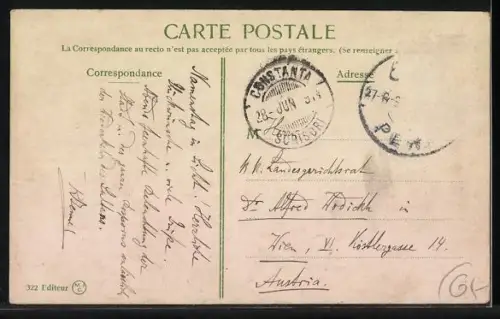 AK Constantinople, La Mosquée d'Ahmed