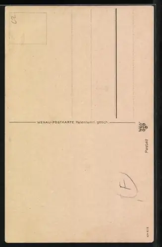 AK Kopf eines Bernhardiner