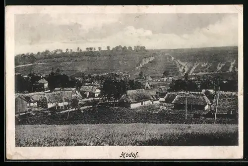 AK Hodof, Panoramablick von der Bergwiese