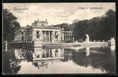AK Warschau-Warszawa, Lazienki Palast