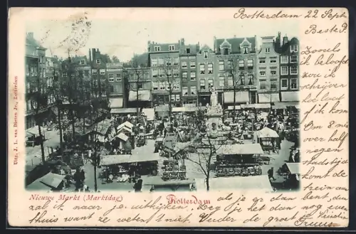 AK Rotterdam, Nieuwe Markt, Marktdag