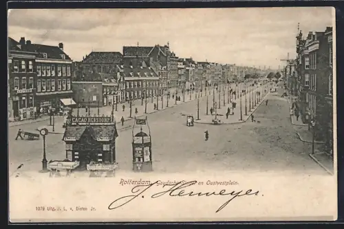 AK Rotterdam, Goudsche Singel en Oostvestplein