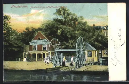AK Amsterdam, Polderhuisje-Stadthoudersade