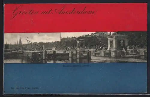AK Amsterdam, Sluizen, Binnen-Amstel