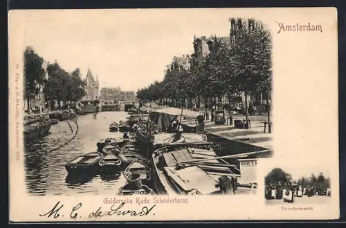 AK Amsterdam, Geldersche Kade Schreierloren