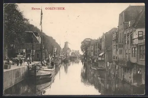 AK Gorinchem, Haven, Partie am Hafen